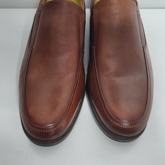 Florsheim Brown Leather Loafers - Picture 4 of 8
